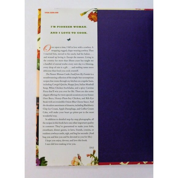 Pioneer Woman Cooks Food From My Frontier Ree Drummond Cookbook 2012 HBDJ - Picture 3 of 10